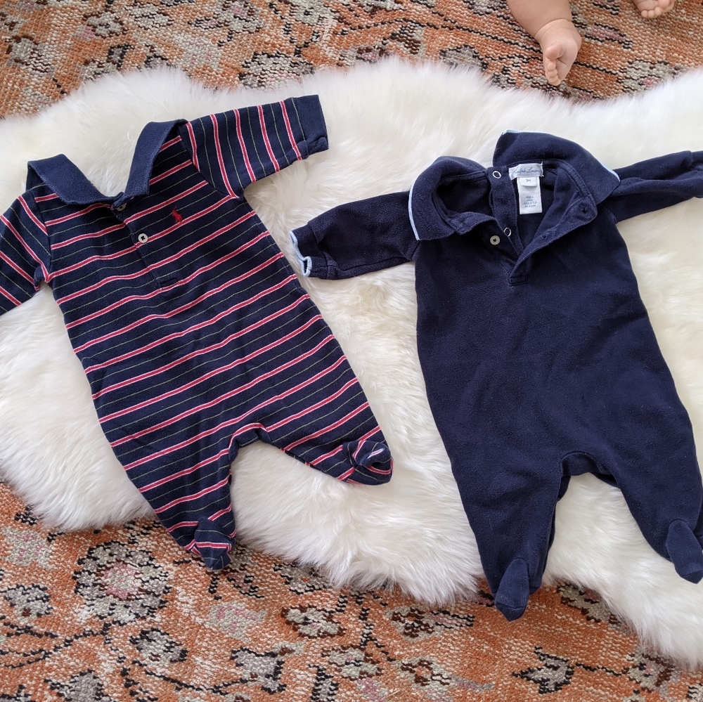 🏇Ralph Lauren Onesies SET